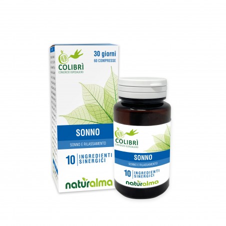 Schlaf 60 Tabletten (60 g) - Naturalma und Colibrì
