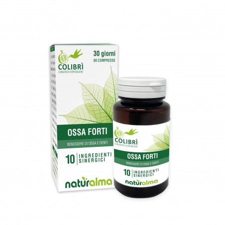 Ossa forti 60 compresse (72 g) - Naturalma e Colibrì