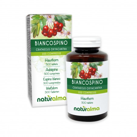 Weißdorn 300 Tabletten (150 g) - Naturalma