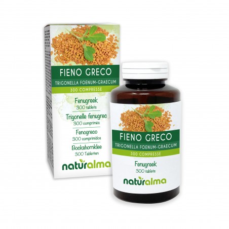 Fenogreco 300 comprimidos (150 g) - Naturalma