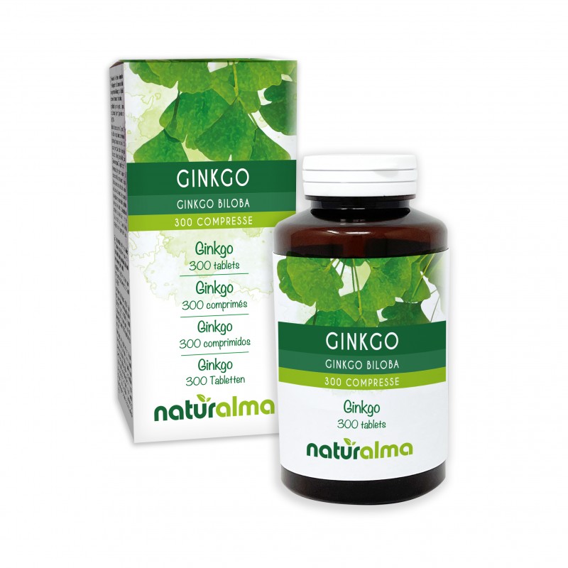 Ginkgo 300 compresse (150 g) - Naturalma