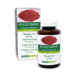 Fermentierter roter Reis 300 Tabletten (150 g) - Naturalma