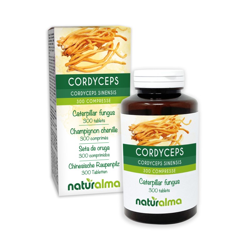 Cordyceps 300 compresse (150 g) - Naturalma