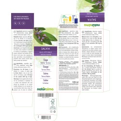 Salvia Tintura madre 120 ml liquido analcoolico - Naturalma