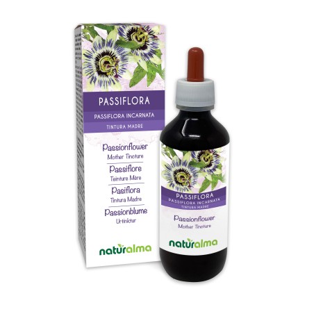 Wilde passiebloem Moedertinctuur 200 ml alcoholvrije vloeistof - Naturalma
