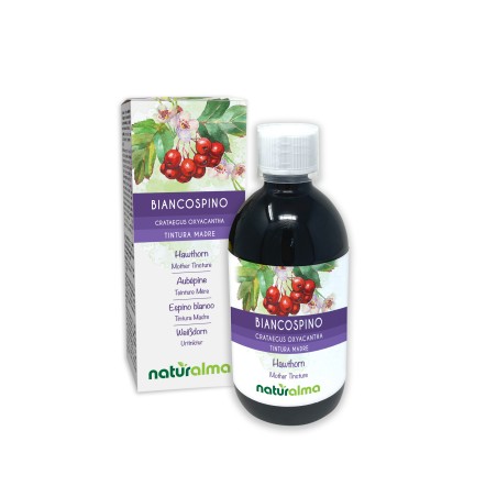 Tweestijlige meidoorn Moedertinctuur 500 ml alcoholvrije vloeistof - Naturalma