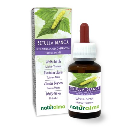 Ruwe berk Moedertinctuur 60 ml alcoholvrije vloeistof - Naturalma