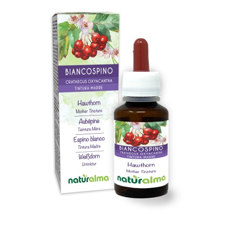 Biancospino Tintura madre 60 ml liquido analcoolico - Naturalma