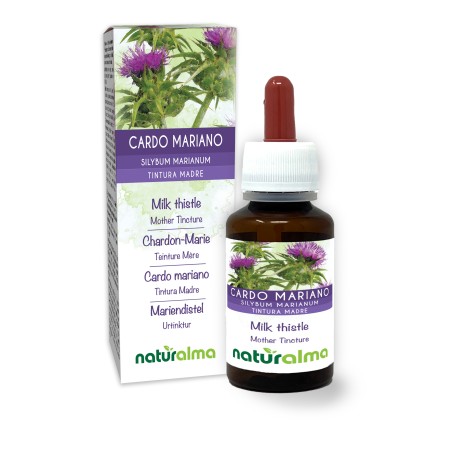 Cardo Mariano Tintura madre 60 ml liquido analcoolico - Naturalma
