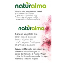 Sapone vegetale Marsiglia e olio di Argan BIO (100 g x 2) - Naturalma