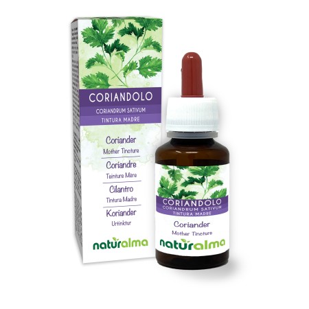 Coriandolo Tintura madre 60 ml liquido analcoolico - Naturalma