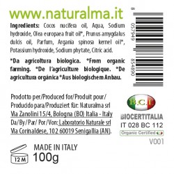 Sapone vegetale Marsiglia e olio di Argan BIO (100 g x 2) - Naturalma