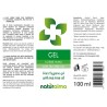 Hand sanitising gel with tea tree oil (100 ml) + Organic tea tree and neem oil vegetable soap (100 g) - Naturalma