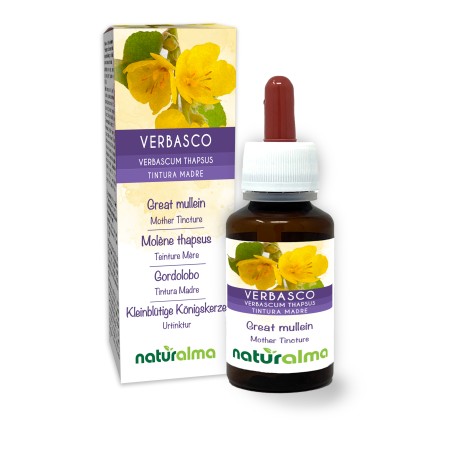 Verbasco Tintura madre 60 ml liquido analcoolico - Naturalma