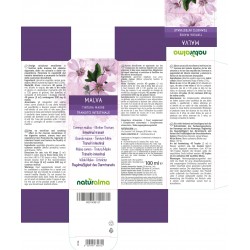 Malva Tintura madre 100 ml liquido analcoolico - Naturalma