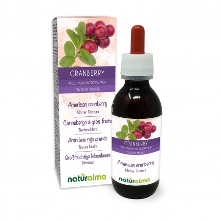 Cranberry Tintura madre 120 ml liquido analcoolico - Naturalma
