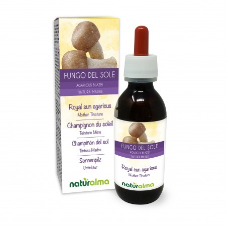 Champignon du soleil Teinture Mère 120 ml liquide sans alcool - Naturalma