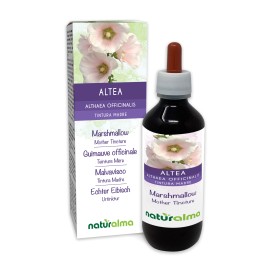 Echter Eibisch Urtinktur 200 ml alkoholfreie Flüssigkeit - Naturalma