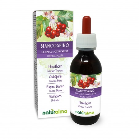 Hagtorn Modertinktur 120 ml alkoholfri vätska - Naturalma