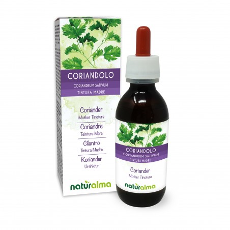 Coriandolo Tintura madre 120 ml liquido analcoolico - Naturalma