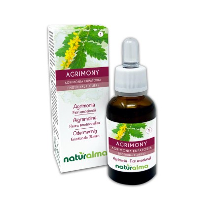 Agrimony Fiori emozionali 30 ml liquido analcoolico - Naturalma