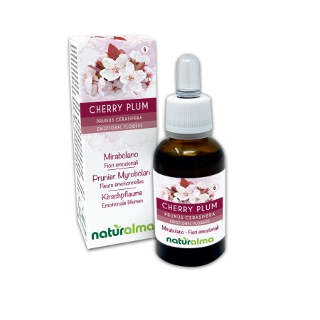 Cherry Plum Fiori emozionali 30 ml liquido analcoolico - Naturalma