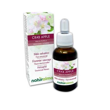 Crab Apple Fiori emozionali 30 ml liquido analcoolico - Naturalma