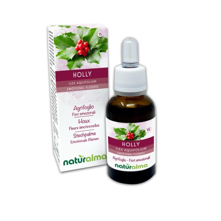 Holly Fiori emozionali 30 ml liquido analcoolico - Naturalma