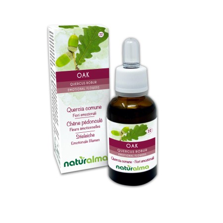 Oak Fiori di Bach 30 ml liquido analcoolico - Naturalma