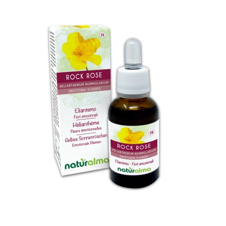 Rock Rose Fiori emozionali 30 ml liquido analcoolico - Naturalma