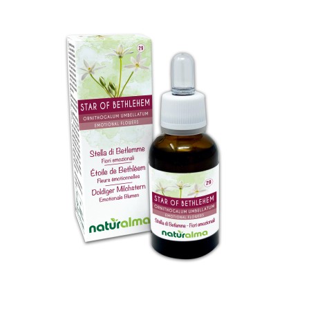 Star of Bethlehem Fiori emozionali 30 ml liquido analcoolico - Naturalma