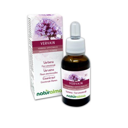 Vervain Fiori emozionali 30 ml liquido analcoolico - Naturalma