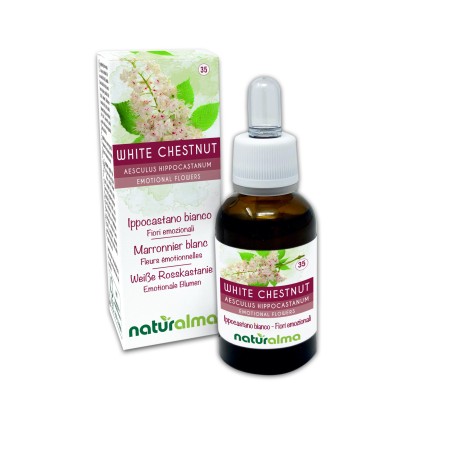 White Chestnut Fiori emozionali 30 ml liquido analcoolico - Naturalma
