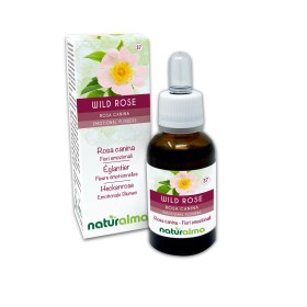 Wild Rose Fiori emozionali o Fiori di Bach 30 ml liquido analcoolico - Naturalma