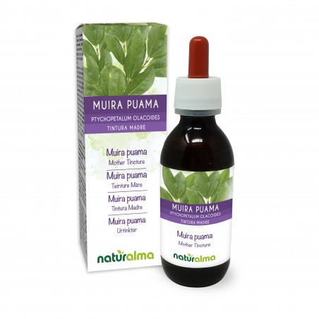 Muira puama Urtinktur 120 ml alkoholfreie Flüssigkeit - Naturalma