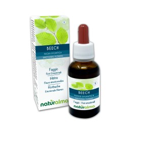 Beech Fiori emozionali o Fiori di Bach 30 ml liquido alcoolico - Naturalma