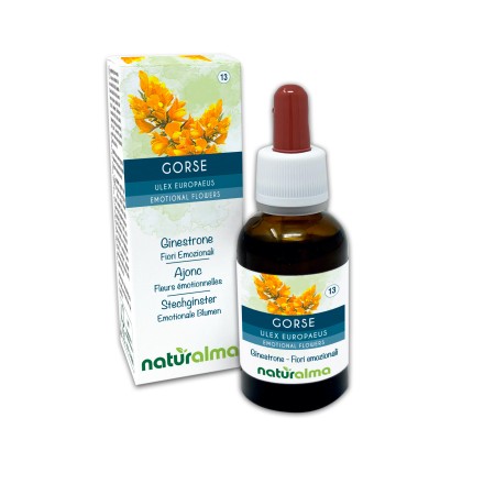 Gorse Fiori emozionali o Fiori di Bach 30 ml liquido alcoolico - Naturalma
