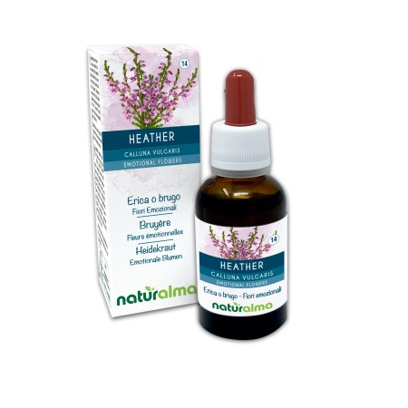 Heather Fiori emozionali o Fiori di Bach 30 ml liquido alcoolico - Naturalma