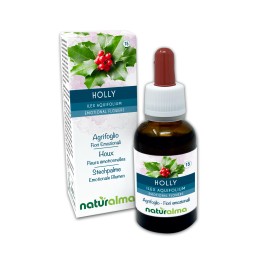 Holly Fiori emozionali o Fiori di Bach 30 ml liquido alcoolico - Naturalma