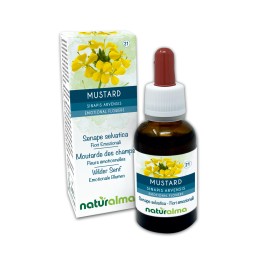 Mustard Fiori emozionali o Fiori di Bach 30 ml liquido alcoolico - Naturalma