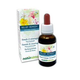 Relief Remedy o Rescue remedy Fiori emozionali o Fiori di Bach 30 ml liquido alcoolico - Naturalma