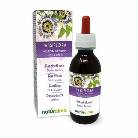 Passionsblume Urtinktur 120 ml alkoholfreie Flüssigkeit - Naturalma