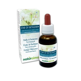 Star of Bethlehem Fiori emozionali o Fiori di Bach 30 ml liquido alcoolico - Naturalma