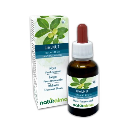 Walnut Fiori emozionali o Fiori di Bach 30 ml liquido alcoolico - Naturalma