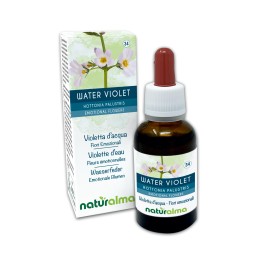 Water Violet Fiori emozionali o Fiori di Bach 30 ml liquido alcoolico - Naturalma