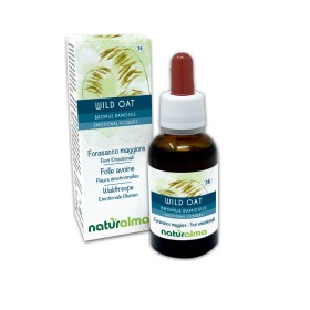 Wild Oat Fiori emozionali o Fiori di Bach 30 ml liquido alcoolico - Naturalma