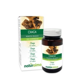 Chaga 120 compresse (60 g) - Naturalma