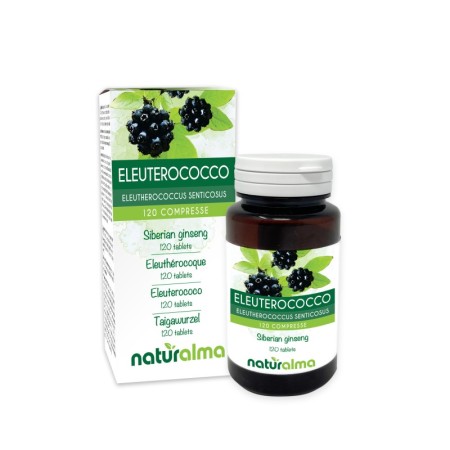 Eleuterococco 120 compresse (60 g) - Naturalma