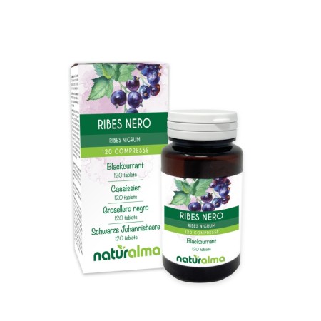 Ribes nero 120 compresse (60 g) - Naturalma