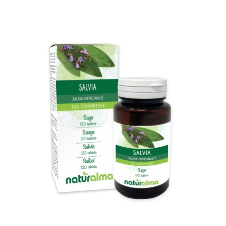 Salvia 120 compresse (60 g) - Naturalma